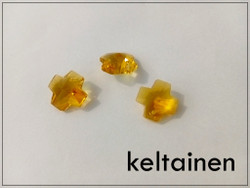 Lasiriipus, fasetoitu risti 14 x 14 mm, eri värejä