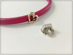 Hopeoitu hela, sydän