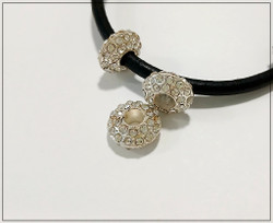 Hela, kristallirondelli, hopeoitu