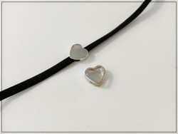 Hopeoitu hela, sydän