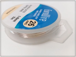 Hopeoitu kuparilanka Ø 0.4 mm, 20 metrin kela, tummumaton