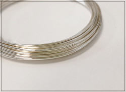 Hopeoitu kuparilanka Ø 1.0 mm, 4 metriä, tummumaton