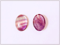 Fluoriitti, 18 x 13 mm, ovaali