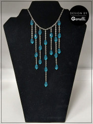 Kaulakoru Sade, lasihelmiä ja RST-ketjua