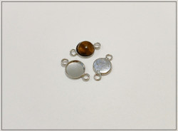 Korupohja linkki Ø 10 mm kapussille, teräsväri