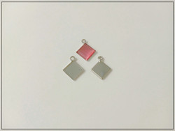 Korupohja 10 mm, neliö/salmiakki, teräsväri