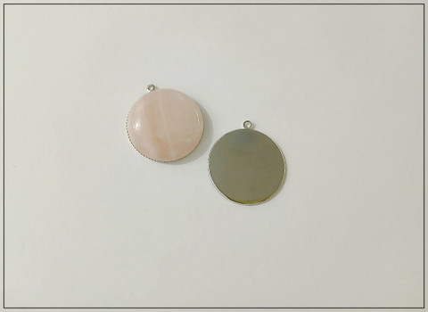 Korupohja Ø 30 mm kapussille, teräsväri