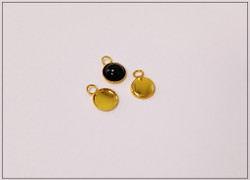 Korupohja Ø 8 mm kapussille, kullanvärinen