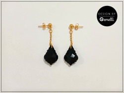 Korvakorut, Herttuatar, musta + kullanvärinen