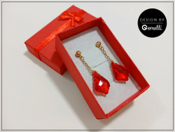 Korvakorut, Herttuatar, punainen + kullanvärinen