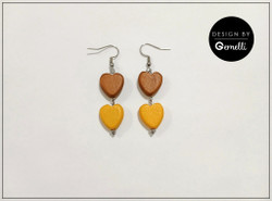 Korvakorut, Nea, ruskea-keltainen