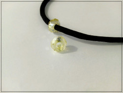 Kristallilasihelmi, 14 x 9 mm, Lime AB