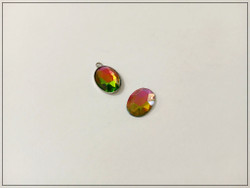 Lasikapussi 14 x 10 mm, fasetoitu, Vitrail