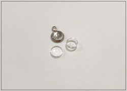 Lasikapussi Ø 8 mm, pyöreä, kirkas