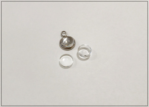 Lasikapussi Ø 8 mm, pyöreä, kirkas