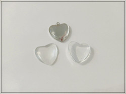 Lasikapussi, sydän Ø 25 mm