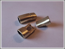 Magneettilukko 10 x 7 mm, väri: satiini kulta