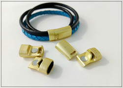 Magneettilukko 10 x 7 mm, väri: satiini kulta