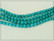 Mashan Jade, Ø 4 mm, turkoosi, ½ nauha