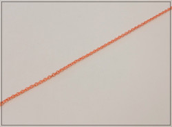 Metalliketju, lenkit 2.5 x 2 mm, ruusukulta, 0.5 m