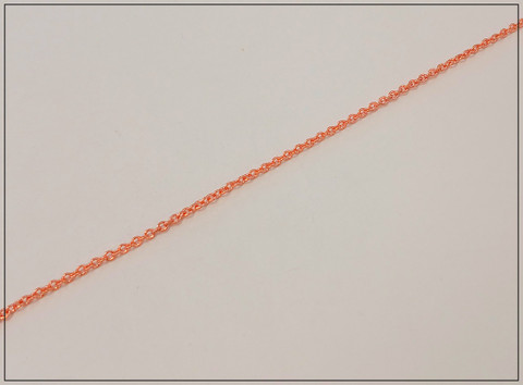Metalliketju, lenkit 2.5 x 2 mm, ruusukulta, 0.5 m