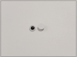 Muovisilmät 7 mm, liimattavat, pari