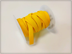 Nahkanauha 10 x 2 mm, sileä Nappa, keltainen