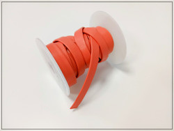 Nahkanauha 10 x 2 mm, sileä Nappa, koralli