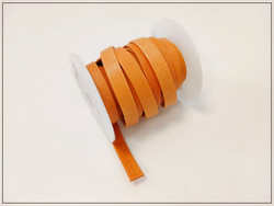 Nahkanauha 10 x 2 mm, sileä Nappa, okra