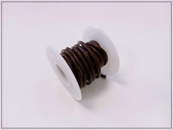 Nahkanauha Ø 3 mm, tummanruskea, metri