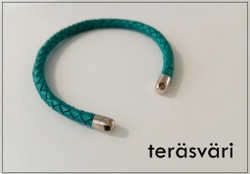 Nauhanpäät Ø 5-6 mm sylinteri, teräsväri/kullanvärinen, 10 kpl