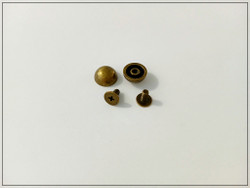 Niitti 11 mm, ruuvikiinnitys, antiikkipronssin väri, 5 kpl