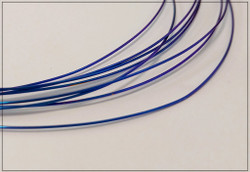 Niobiumlanka 0.6 mm, 10 cm, indigonsininen