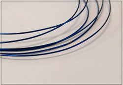 Niobiumlanka 0.6 mm, 10 cm, koboltinsininen
