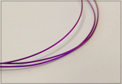 Niobiumlanka 0.6 mm, 10 cm, violetti