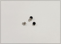 Onyx, puoliporattu Ø 4 mm