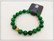 Rannekoru Jade Ø 10 mm, vihreä, 16 cm