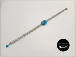 Rannekoru, muinaisketju ja Akaatti-kapussi, turkoosi