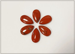 Punainen jaspis riipuskivi, pisara