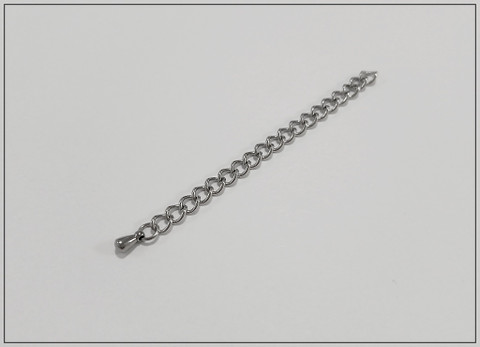 Jatkoketju 6.5 cm, ruostumaton teräs