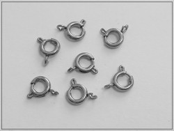 Jousilukko 9 x 6 mm, ruostumaton teräs, 5 kpl