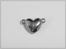Magneettilukko 11 x 17 mm sydän, ruostumaton teräs