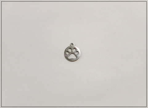 Metalliriipus tassu 14 x 12 mm, ruostumaton teräs