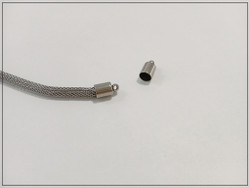 Nauhanpäät 10 x 6 mm, ruostumaton teräs, pari