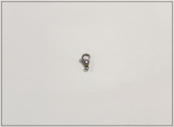 Papukaijalukko 13 x 8 mm, ruostumaton teräs