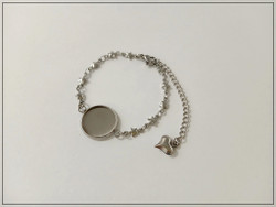 Ranneketju tähti, 15-22 cm, Ø 16 mm kapussipohjalla, ruostumaton teräs