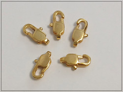 Rapulukko 11 x 6 mm, kullanvärinen, ruostumaton teräs