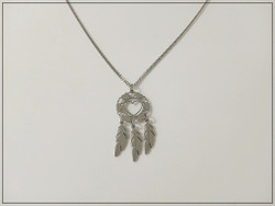 Unisieppari riipuskoru ketjulla, ruostumaton teräs