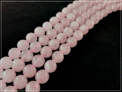 Ruusukvartsi, pyöreä Ø 10 mm