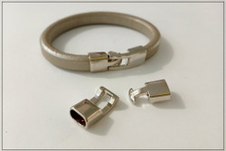 Salpalukko tuplanauhalle/ 10 x 7 mm nauhalle